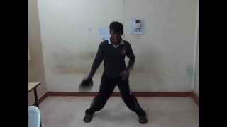 Pondicherry University Srinivasa accidental  dance for Rikshavodu song