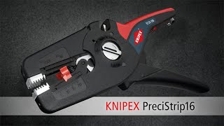 KNIPEX PreciStrip16 (品番：12 52 195)JA