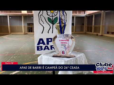 BARIRI: APAE É CAMPEÃ DO 26º CEAEA