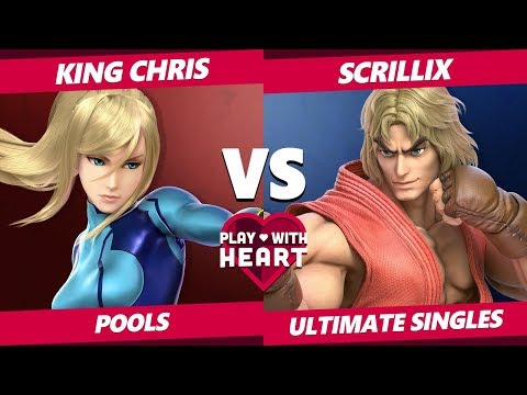 Play With Heart SSBU - King Chris (ZSS) Vs. Scrillix (Ken) Smash Ultimate Tournament Pools
