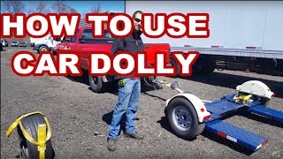 HOW TO USE MASTER TOW CAR DOLLY mastertow 80THD instructions