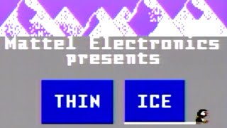 Thin Ice Intellivision Gameplay