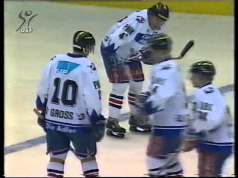 DEL 96-97 QF1 Mannheim - Krefeld 4-1