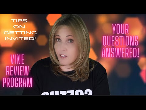 Vine Reviewer: Your Questions Answered!  @suz702 #VineReviewer#ProductReviews￼