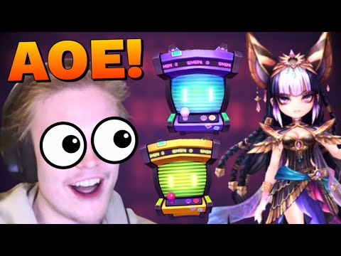 TRYING AOE CLEAVE WITH NEPHTHYS! (Summoners War)