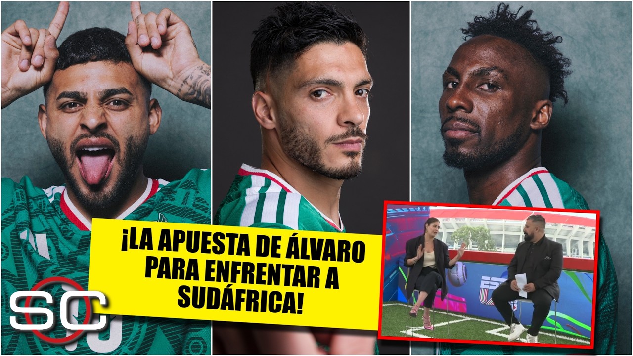 DE LOCOS El XI inicial que se atrevió a armar Álvaro Morales para MÉXICO vs SUDÁFRICA | SportsCenter