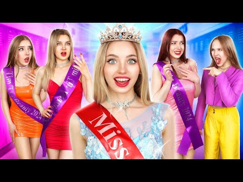 Beauty pageant at school! Who will be crowned beauty queen?