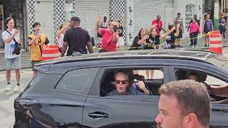 Paul McCartney chegando para show no Allianz Parque São Paulo 10/12/2023