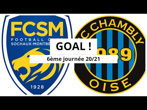 Sochaux - FC Chambly Oise [(3)-2] GOAL 89' (Adama Niane) 6ème journée 2020/21