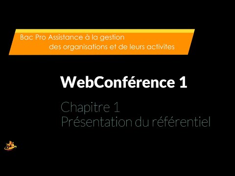 Bcp AGOrA - WebConférence 1  Introduction et présentation du référentiel AGOrA