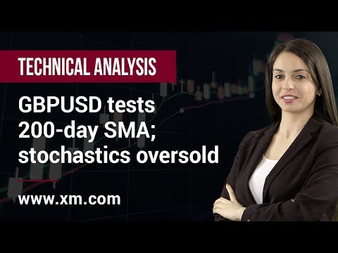 Technical Analysis: 14/05/2019 - GBPUSD tests 200-day SMA; stochastics oversold
