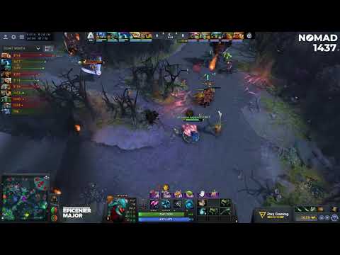 N0tail tipping JerAx after he helped him to guess the enemy obs position