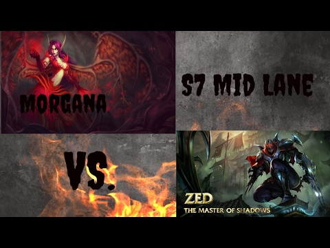 Morgana vs Zed mid lane