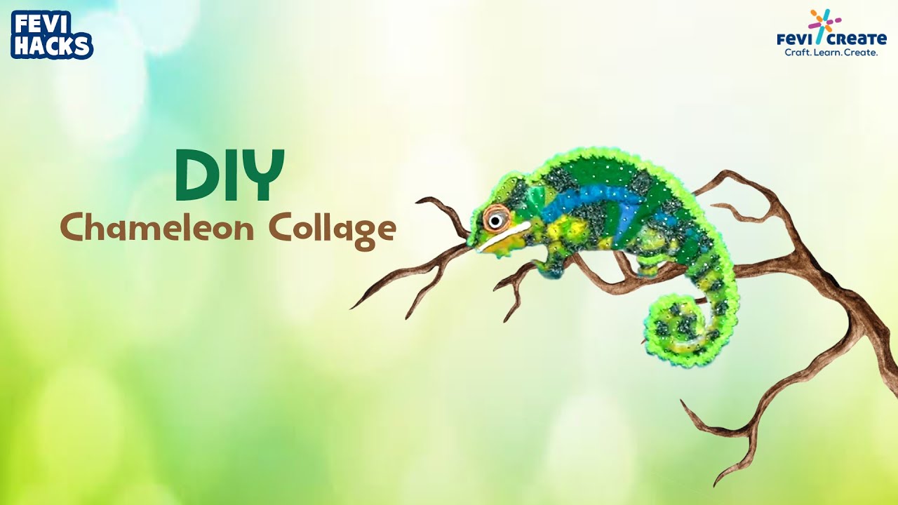 DIY Chameleon Collage