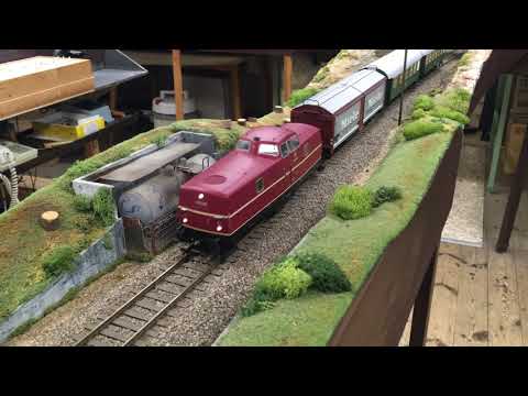 Mein kleiner Zug auf Reise in Sande (sept 2019)