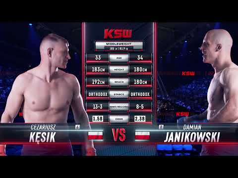 Damian Janikowski vs Cezariusz Kesik full fight
