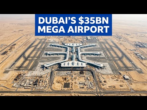 Dubai JUST REVEALED $35 Billion Mega Airport That Will Blow Your Mind