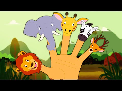 Animals Finger Family + More Babies Nursery Rhymes & Kids Music