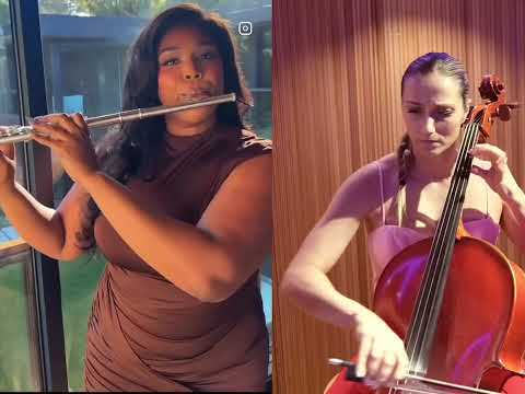 Lizzo & Australian Pop Quartet play 'Golden' from Kpop Demon Hunters #flute#golden#strings