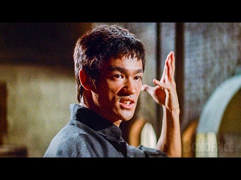 BRUCE LEE teaches respect to 4 arrogant BULLIES | The Way of the Dragon FIGHTING SCENE