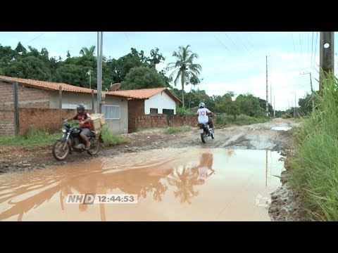 (EDIÇÃO 29/05/18) - Lama e buracos prejudicam tráfego na estrada do Itapiracó e no Cohabiano