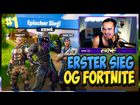 FIRST FORTNITE VICTORY on NEW OG MAP😱🔥