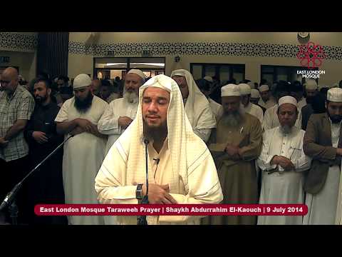ELM Tarawih Prayer | Shaykh Abdurrahim El-Kaouch