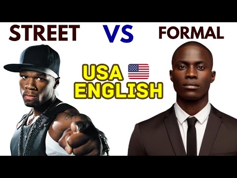 American 🇺🇸 English: When to Speak Street Talk VS When To Speak Formally | DON'T MIX IT UP!!!!!