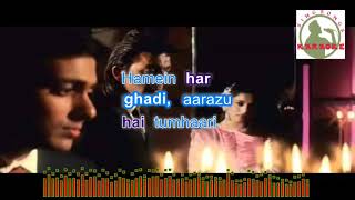 bahut pyar karte hain  hindi karaoke for Male singers with lyrics