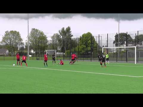 16 aug 2014 VV De Meern B1 - Roda '46 B1 vr 2-4 Kans de Meern, goede redding keeper Roda
