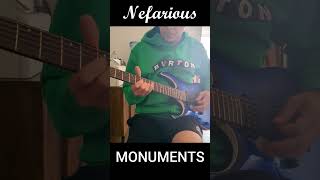 Monuments - Nefarious Guitar Cover