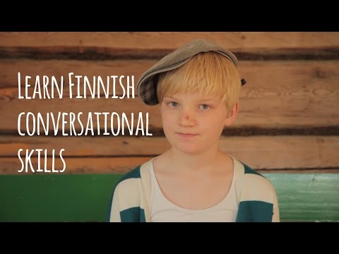 Learn Finnish conversational skills with Kirikou