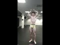 18yr old bodybuilder 1 week out !