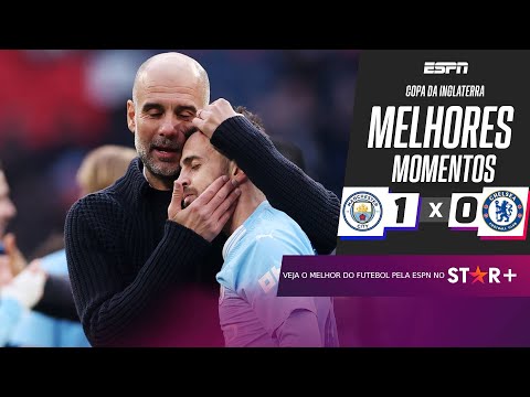 Gols e lances de Manchester City x Chelsea