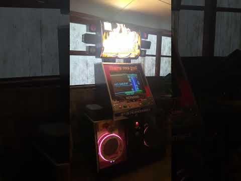 DDR J-Cab with LIT board and J-Pac Running DDR MAX2 on MAME
