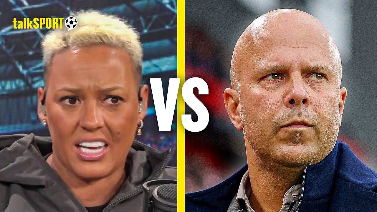 "THAT'S ON HIM!" Lianne Sanderson INSISTS Slot was WRONG to moan about squad depth after Cup EXIT