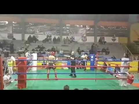 Angel calvumil vs Mauricio - Low -63,5kg - año 2017 - Final Copa Chile Kickboxing  WKF