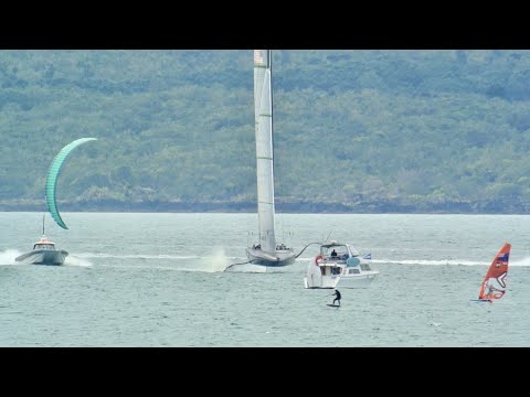 2021 America's Cup: American Magic's training session 2/2