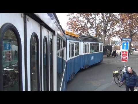 Erstfahrt - Mirage Be 4/6 Fahrzeug 1674 auf der Museumslinie 21 - 26.11.2011