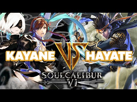 Hayate (Hwang) VS Kayane (2B, Xiang) Day One - Soul Calibur VI