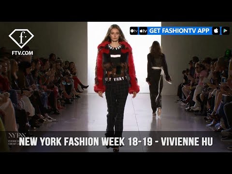 New York Fashion Week Fall/Winter 18 19 - Vivienne Hu | FashionTV | FTV