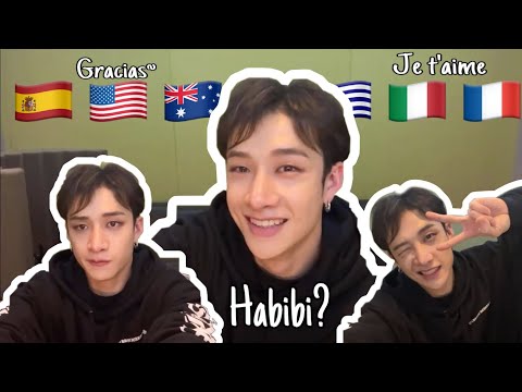Bang Chan hablando diferentes idiomas | Chan’s Room ep. 181