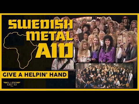 SWEDISH METAL AID | 1985 | O "WE ARE THE WORLD" DO HARD ROCK SUECO