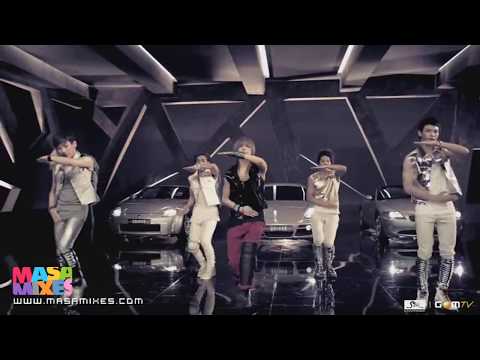 DJ Masa - HOT K-POP 2010 PT. 2 (60 songs in one MEGA MASHUP)