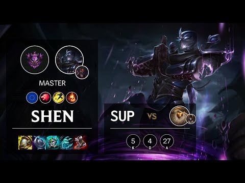 Shen Support vs Bard - EUW Master Patch 11.23