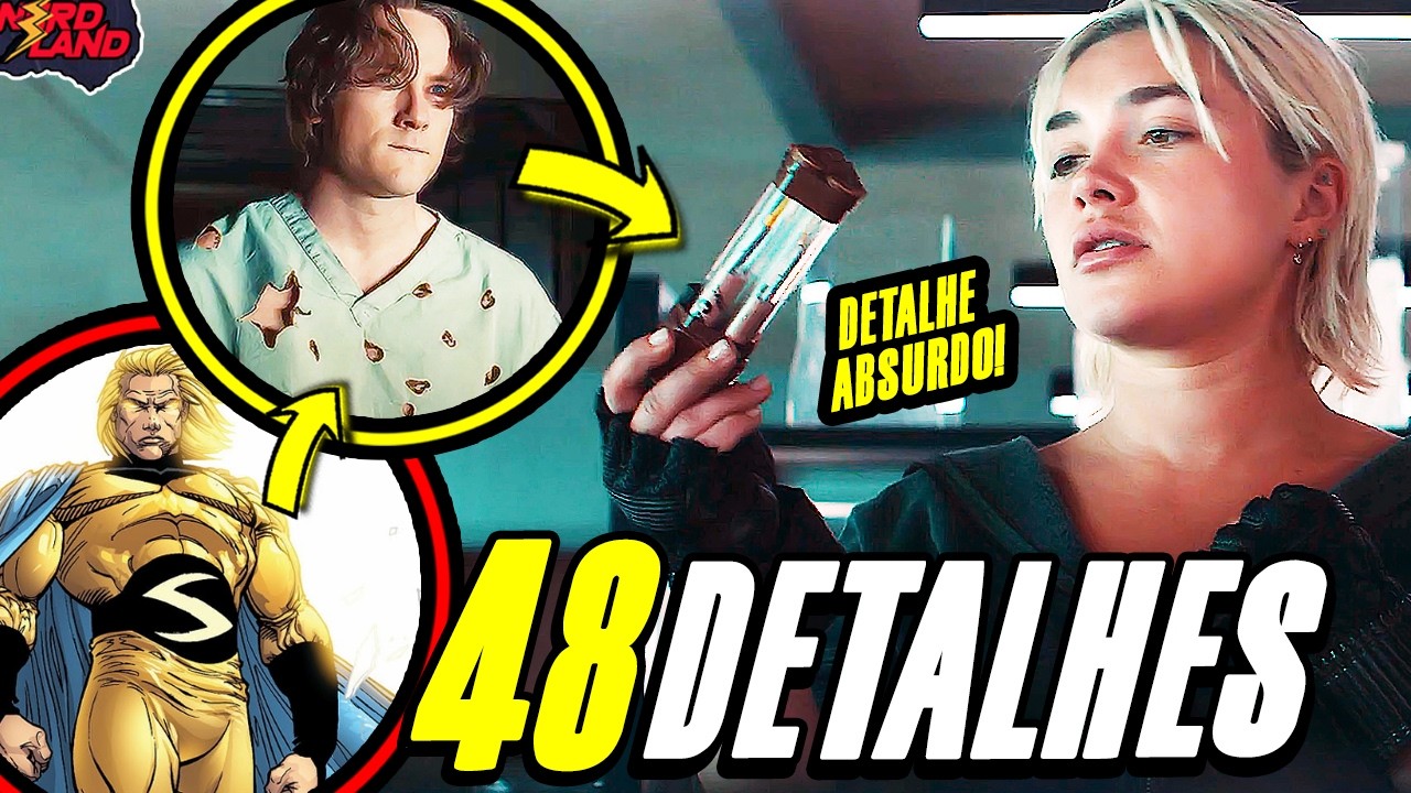 EXPLICADO! 48 DETALHES TEASER TRAILER THUNDERBOLTS (EASTER EGGS + REFERENCIAS + SEGREDOS)