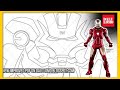 Timelapse How To Make Cardboard Iron Man New Template
