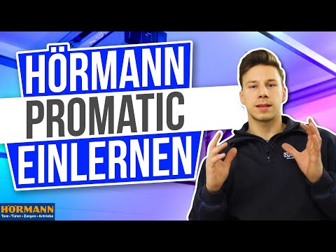 Hörmann ProMatic einlernen // Universalanleitung für Serie 3 und 4