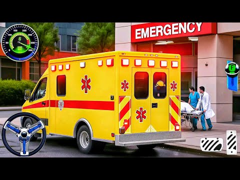 Best Police Ambulance Rescue Driving Simulator 911 US Emergency Ambulance 2026 Game Android Gameplay