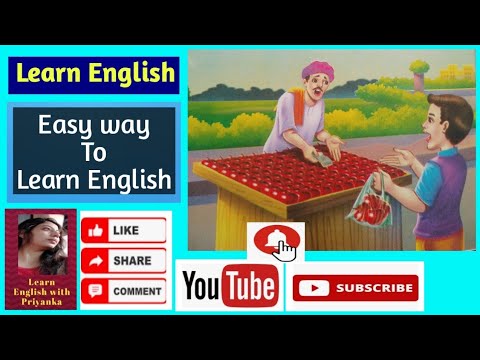 "Witty Sonu" 👳🧒🍎 Moral English short story in Hindi translation.